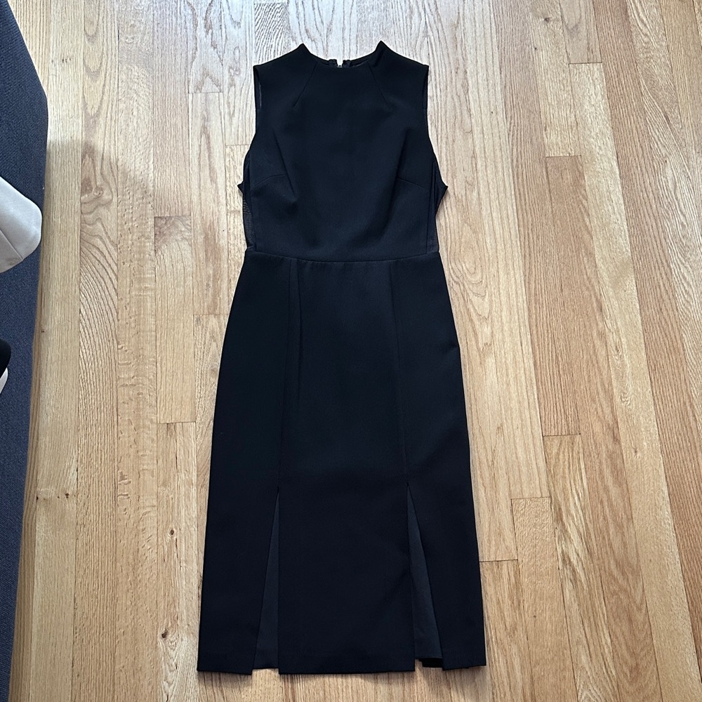Alice + Olivia Black Midi Dress